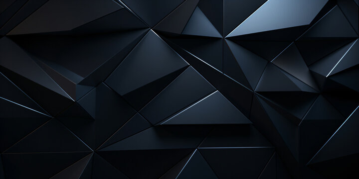 Abstrakter dunkler moderner Hintergrund mit Dreiecken © Marc Kunze