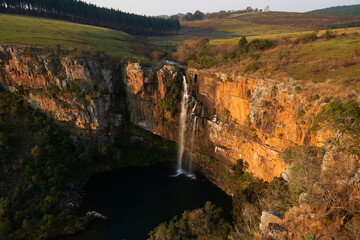 Wasserfall Panorama Route Südafrika