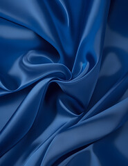 Obraz premium Silk blue, full frame