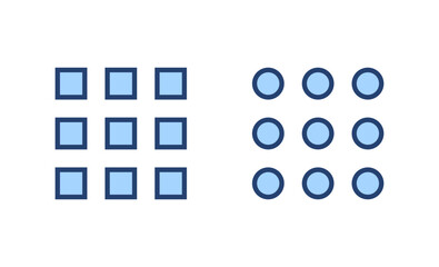 Menu icon vector. web menu sign and symbol. hamburger menu symbol