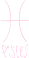 pastel vector doodles - zodiac astrology signs