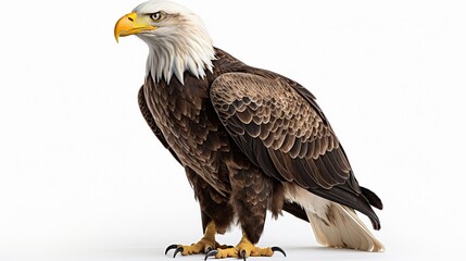 American Bald Eagle bird AI generated image