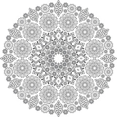 曼荼羅のベクターイラスト