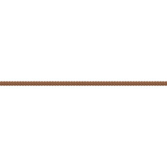 brown rope line divider