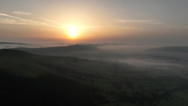 Hope valley inversion, Peak District, UK - forwards