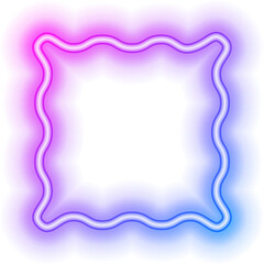 neon Squiggle frame