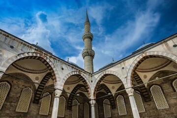Fototapeta na wymiar Sultan Ahmet Mosque, Istanbul, Turkey
