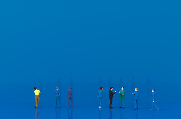 ビジネスマンのCGの人間