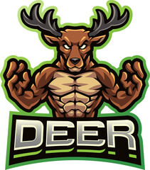 Deer esport mascot
