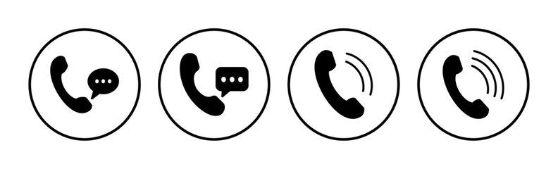 Call icon vector. phone icon vector