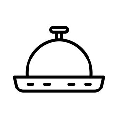 Cloche Cuisine Food Icon