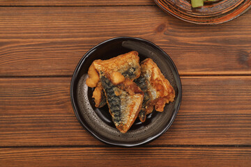 鯖の竜田揚げ