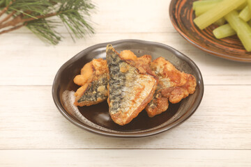 鯖の竜田揚げ