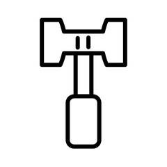 Hammer Labor Tool Icon