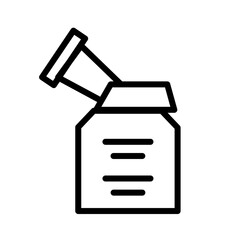 Pump Bottle Breast Icon