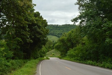 road in the mountains