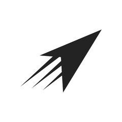 aviation logo template Isolated. Brand Identity. Icon Abstract Vector graphic