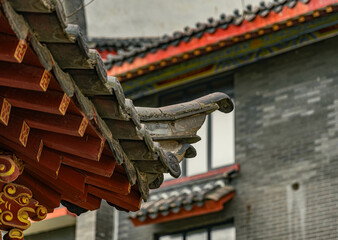 Fototapeta na wymiar Details of traditional chinese building
