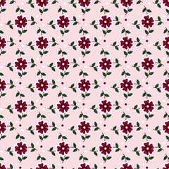 Seamless Rosette Pattern