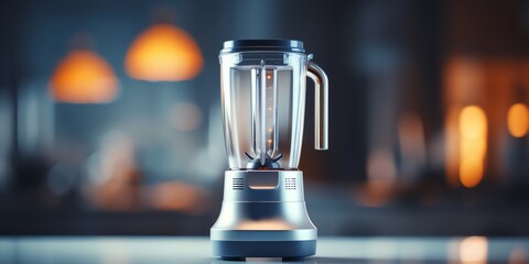 Blender machine with blur background