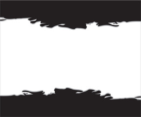 Torn Paper Design Background Vector