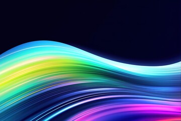 abstract futuristic background with pink blue glowing neon moving high speed wave lines and bokeh lights. Data transfer concept Fantastic wallpaper