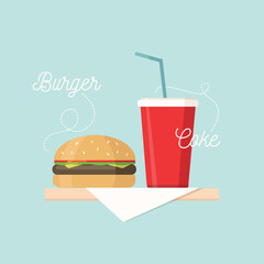 fast food and drink