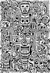 Doodle Coloring Page