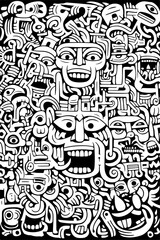 Doodle Coloring Page