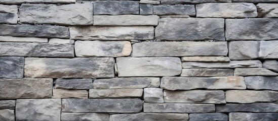 Modern style design decorative wall surface with cracked stone texture