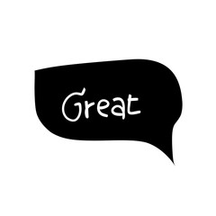 communication message bubble icon