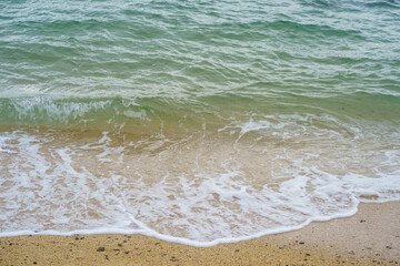 waves on the beach