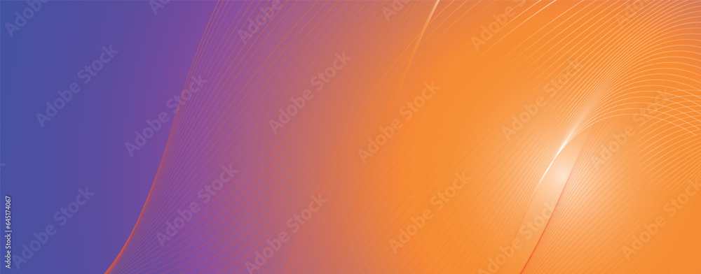 Aufkleber futuristic line stripe pattern on white wavy background. abstract modern background futuristic graph