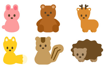 Fototapeta premium Animal set