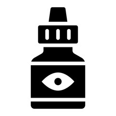 Eye Dropper solid glyph icon