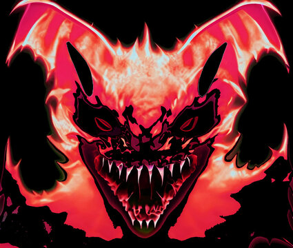 HALLOWEEN MASK DEMON DARK