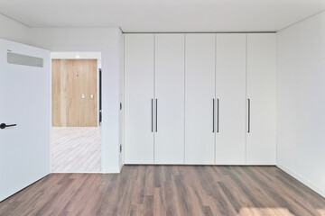 Using built-in furniture makes the interior of your home feel neat and organized.