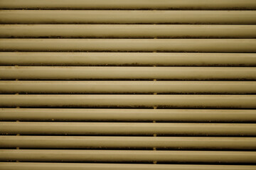 Obraz premium This is a metal louvered close-up