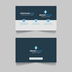 Fototapeta na wymiar Business Card template design and minimal business card design.