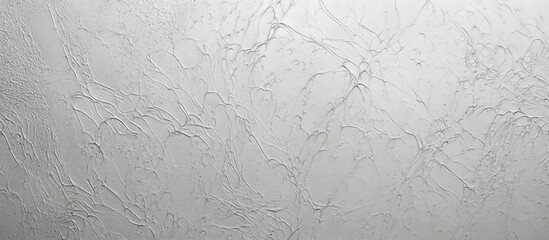 Silver patterned wall with embossing and scratches, used as texture or background.
