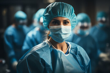 Healthcare Hero: Female Surgeo