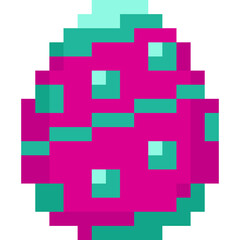 Pixel art easter egg icon 