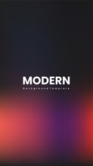 Dynamic gradient background template design