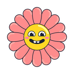 cartoon flower design