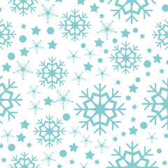 Fototapeta na wymiar Digital png illustration of blue snowflake pattern on transparent background
