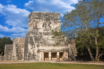 Fototapeta na wymiar Chichen Itza The Maya name 