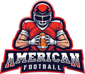 American football esport mascot