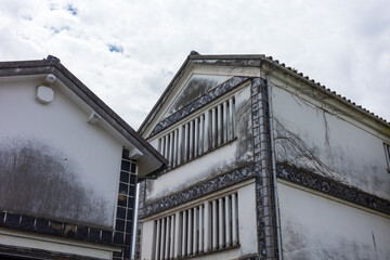 日本の岡山県岡山県倉敷市の古くてとても美しい建物