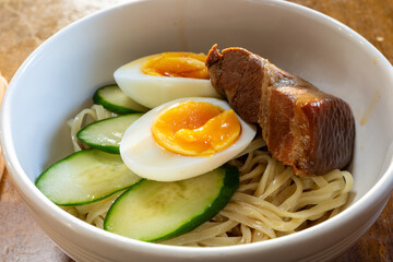 とても美味しい日本の一般家庭の冷麺