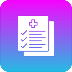 Obraz premium Report Icon